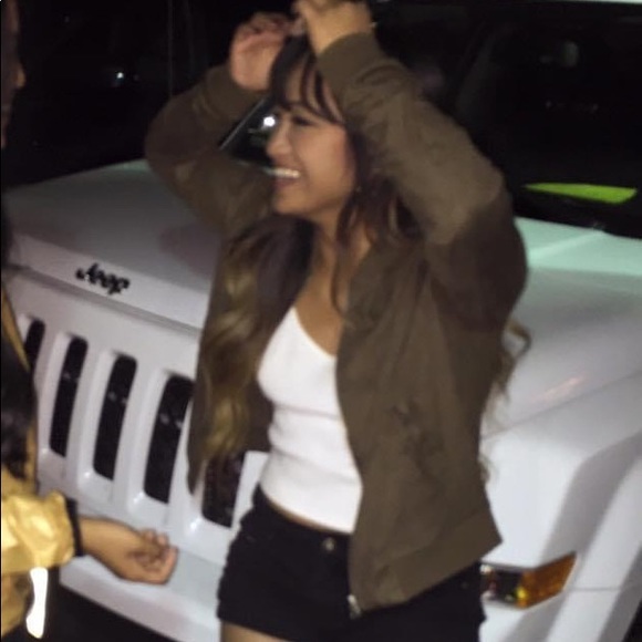 Faux suede bomber jacket - Picture 1 of 3